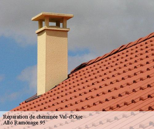 Réparation de cheminée 95 Val-d'Oise  Allo Ramonage 95