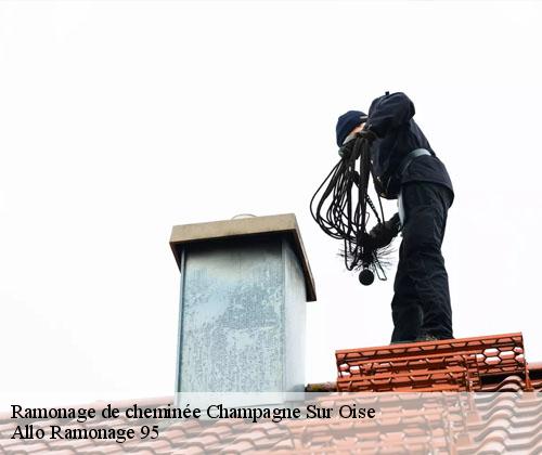 Ramonage de cheminée  champagne-sur-oise-95660 Allo Ramonage 95