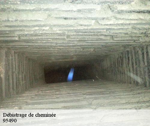 Débistrage de cheminée 95490