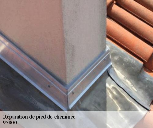 Réparation de pied de cheminée  95800