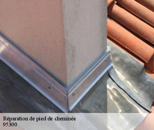 Réparation de pied de cheminée 95300