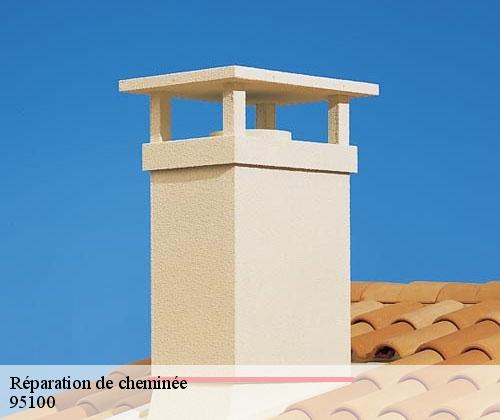 Réparation de cheminée 95100