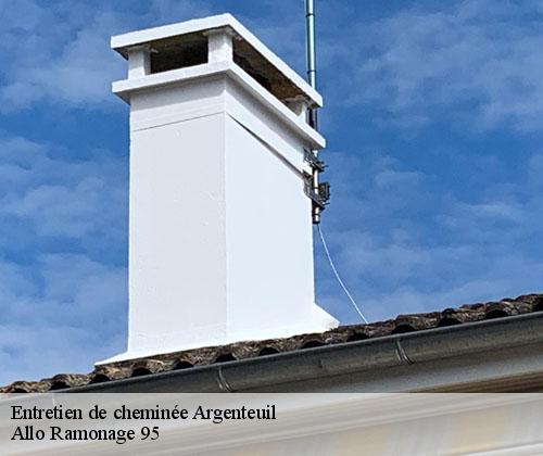 Entretien de cheminée  argenteuil-95100 Allo Ramonage 95