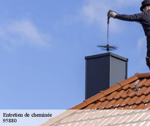 Entretien de cheminée 95880