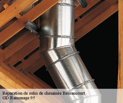 Réparation de solin de cheminée bessancourt-95550 GD Ramonage 95