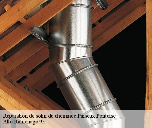 Réparation de solin de cheminée  puiseux-pontoise-95650 Allo Ramonage 95